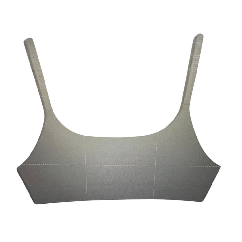 ALLBIRDS Organic Cotton Anytime Bralette Light Gray Size XS New